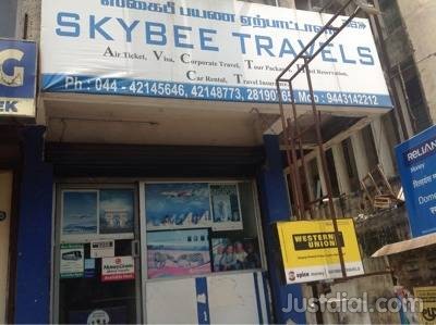 Skybee Travels for Car Rentals in Egmore