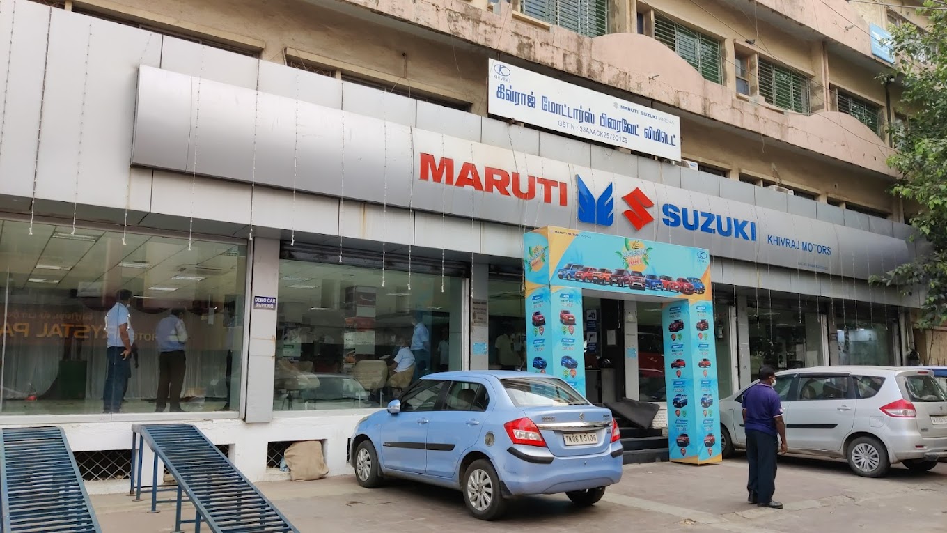 Khivraj Motors Maruthi Car Showroom in Anna Salai  Chennai